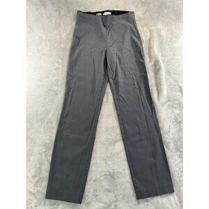 Elle pants Womens medium Skinny Stretch grey ankle chinos